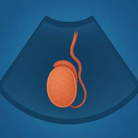 Illustrazione: ecografia testicolare